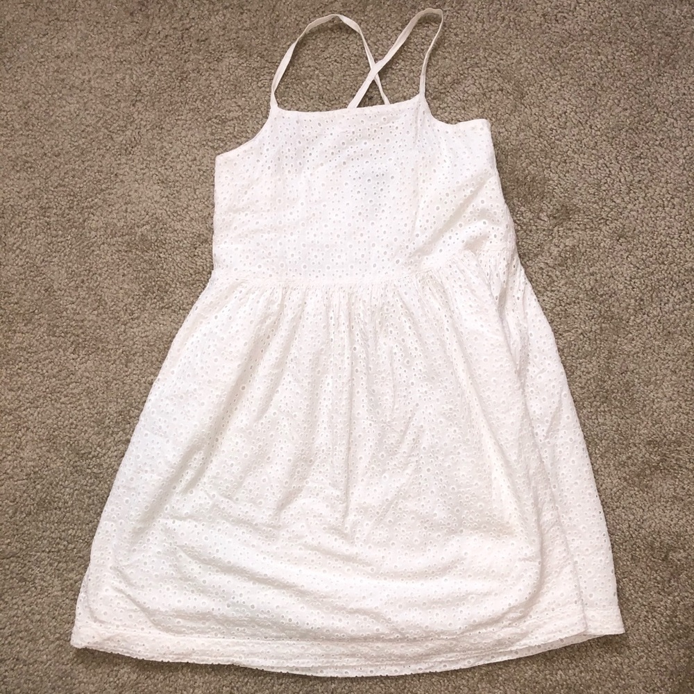 white dress